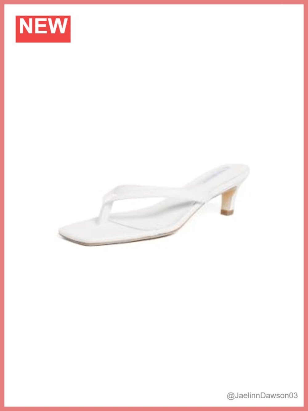 Leather Kitten Heel Mule Sandals Open Toe Slip On